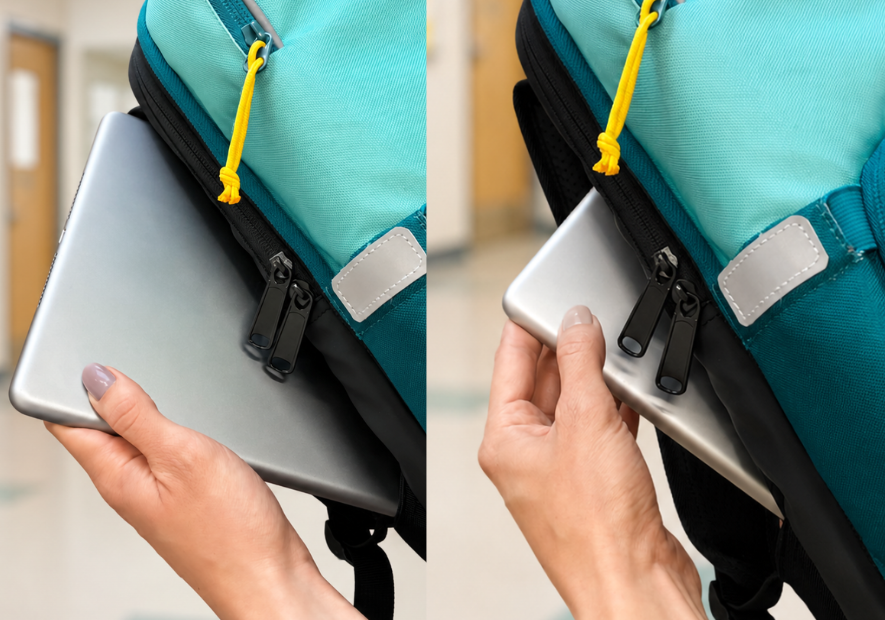 Tablet richtig einfädeln